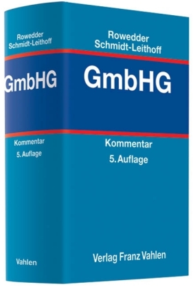 GmbHG, Kommentar