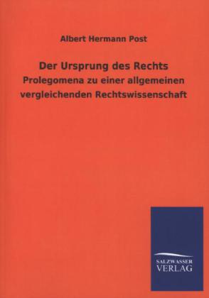 Der Ursprung des Rechts