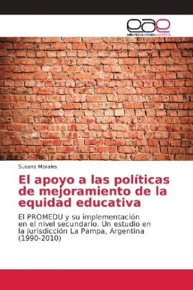 El apoyo a las políticas de mejoramiento de la equidad educativa