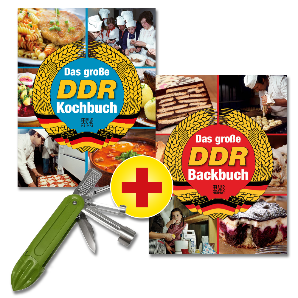 DDR-Rezeptklassiker im Paket (inkl. Küchen-Multitool 7 in 1)
