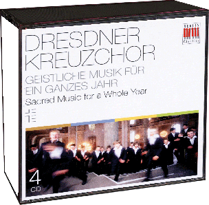 Dresdner Kreuzchor - Geistliche Musik für ein ganzes Jahr (4 CDs)