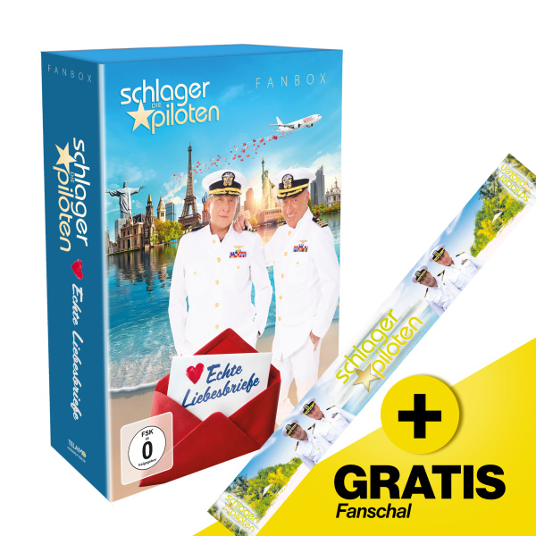 Echte Liebesbriefe Fanbox + GRATIS Fanschal