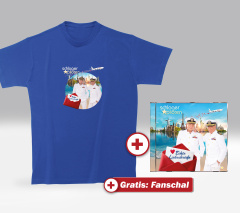 Echte Liebesbriefe Fan-Set T-Shirt (XL) + CD + GRATIS Fanschal