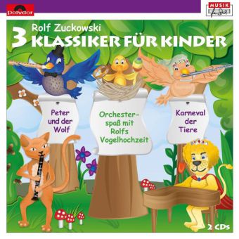 3 Klassiker für Kinder, 2 Audio-CDs