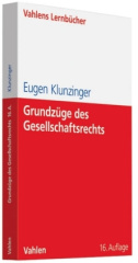 Grundzüge des Gesellschaftsrechts