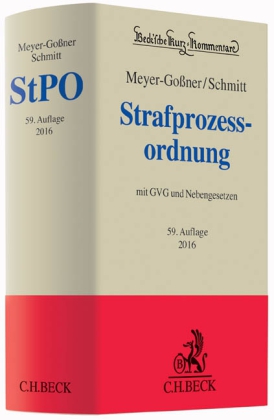 Strafprozessordnung (StPO), Kommentar