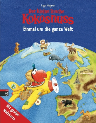 Der kleine Drache Kokosnuss - Einmal um die ganze Welt, Kinderatlas