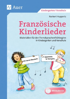 Französische Kinderlieder, m. Audio-CD