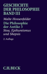 Die Philosophie der Antike. Tl.3