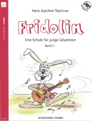 Fridolin, für Gitarre, m. Audio-CD. Bd.1