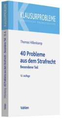 40 Probleme aus dem Strafrecht, Besonderer Teil