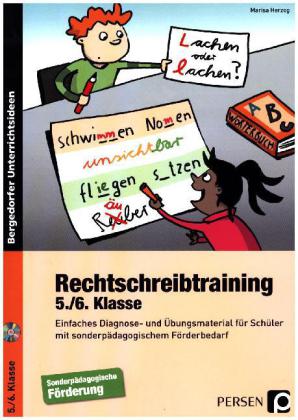 Rechtschreibtraining - 5./6. Klasse, m. CD-ROM