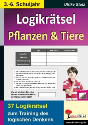 Logikrätsel Pflanzen & Tiere