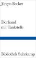 Dorfrand mit Tankstelle