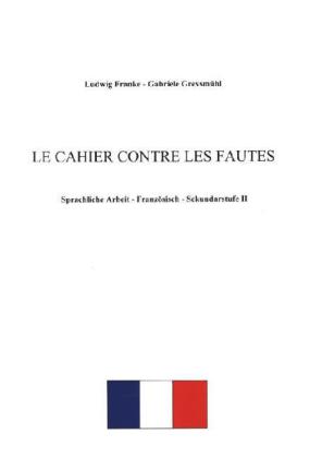 Le cahier contre les fautes