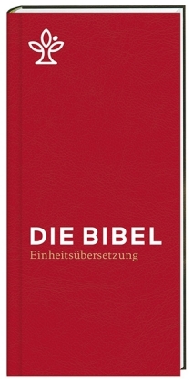 Die Bibel. Einheitsübersetzung, Taschenausgabe mit Reißverschluss - rot