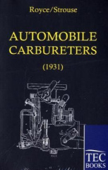 Automobile Carbureters, 2 Vols.