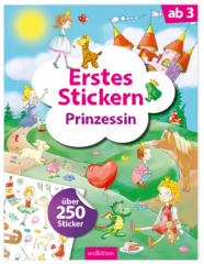 Erstes Stickern Prinzessin