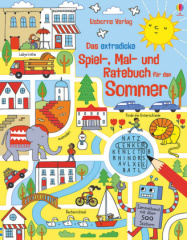 Das extradicke Spiel-, Mal- und Ratebuch für den Sommer