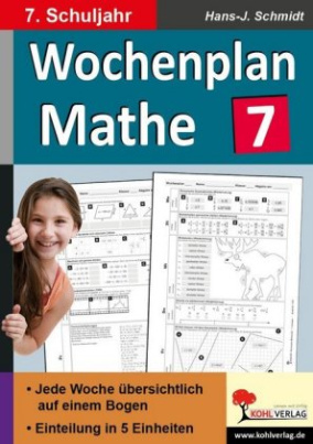 Wochenplan Mathe, 7. Schuljahr