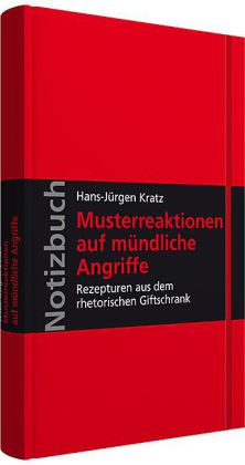 Notizbuch Musterreaktionen auf mündliche Angriffe