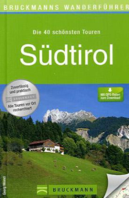Bruckmanns Wanderführer Südtirol