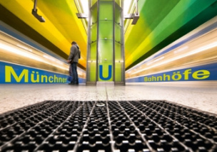 Münchner U-Bahnhöfe (Tischaufsteller DIN A5 quer)