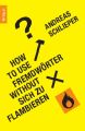 How to use Fremdwörter without sich zu flambieren