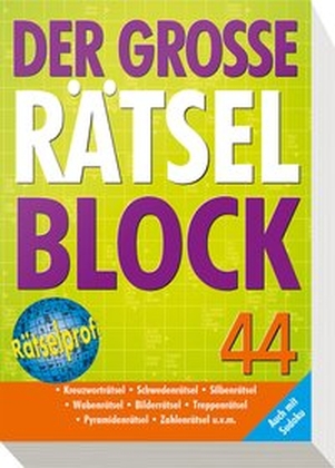 Der große Rätselblock. Bd.44