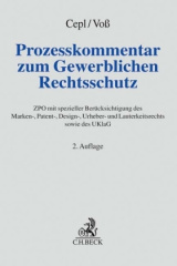 Prozesskommentar zum Gewerblichen Rechtsschutz