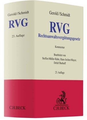 Rechtsanwaltsvergütungsgesetz (RVG), Kommentar