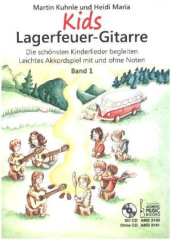 Kids Lagerfeuer-Gitarre