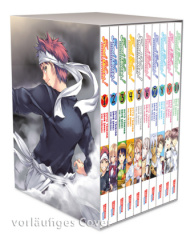 Food Wars - Shokugeki No Soma, Bände 1-10 im Sammelschuber mit Extra