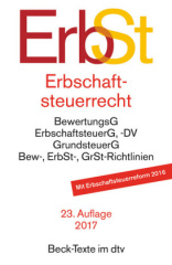 Erbschaftsteuerrecht (ErbSt)