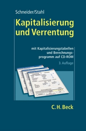 Kapitalisierung und Verrentung, m. CD-ROM