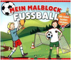 Mein Malblock Fußball