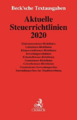 Aktuelle Steuerrichtlinien 2020