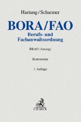 Berufs- und Fachanwaltsordnung