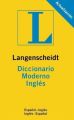 Langenscheidt Diccionario Moderno Inglés. Standard Spanish Dictionary