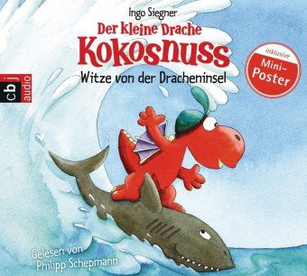 Der kleine Drache Kokosnuss - Witze von der Dracheninsel. Bd.1, Audio-CD