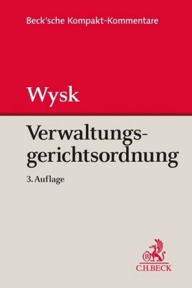 Verwaltungsgerichtsordnung (VwGO), Kommentar