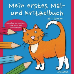 Mein erstes Mal- und Kritzelbuch