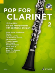 Pop For Clarinet, für Clarinet, m. Audio-CD. Vol.2