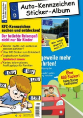 Das KFZ-Kennzeichen Sticker-Sammelalbum