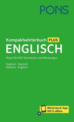 PONS Kompaktwörterbuch Plus Englisch