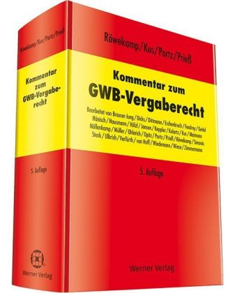 Kommentar zum GWB-Vergaberecht