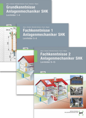 Das Gesellenstück - Anlagenmechaniker SHK, 3 Bde.