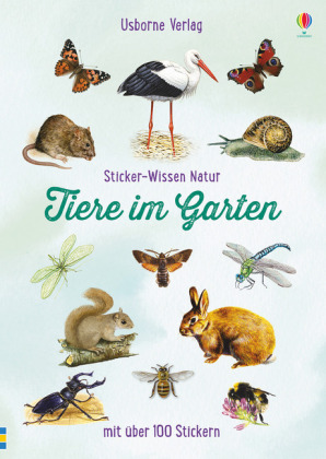 Sticker-Wissen Natur: Tiere im Garten