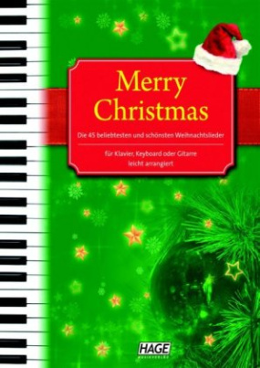 Merry Christmas, für Klavier, Keyboard oder Gitarre