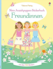 Mein Anziehpuppen-Stickerbuch: Freundinnen